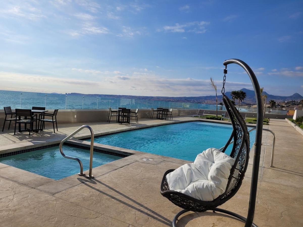 Seafront Condo Pool And Jacuzzi Rosarito Exterior photo